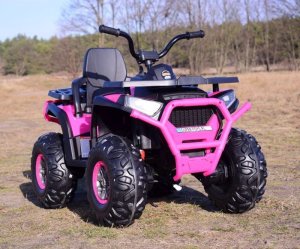 Mega wielki quad na akumulator z pilotem, 4x4, miękkie koła/xmx607 11