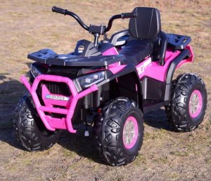 Mega wielki quad na akumulator z pilotem, 4x4, miękkie koła/xmx607 13