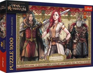 Trefl Puzzle Władca Pierścieni - Wojna Rohirrimów 1000 elementów (10937) 1