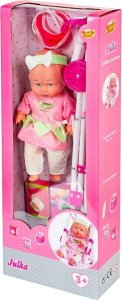 Lalka Julka 30cm w wózku 1