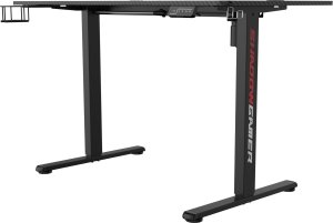 Biurko gamingowe SHADOW GAMER elektryczne 1.0 czarne 120 cm 5