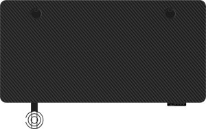 Biurko gamingowe SHADOW GAMER elektryczne 1.0 czarne 120 cm 8