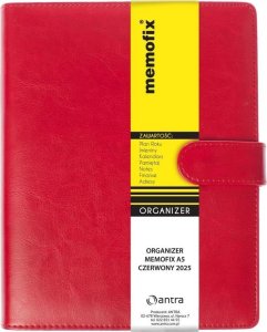 Organizer Memofix A5 czerwony 1