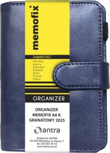 Organizer Memofix A6 K granatowy 2