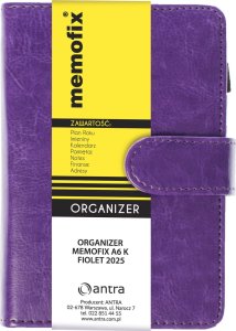 Organizer Memofix A6 K fioletowy 3