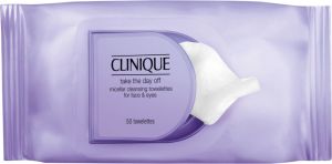 Clinique Take The Day Off Micellar Cleansing Towelettes For Face & Eyes chusteczki micelarne do twarzy i oczu 50szt 1