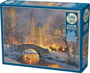 Puzzle 500 Zima w parku G3 1