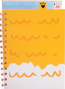 Notes na spirali A5/80K Cat&Dog przekładki HAPPY 1
