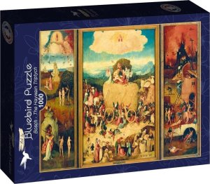 Puzzle 1000 Wóz z sianem - Tryptyk, Bosch 1