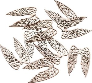 Drewniane skrzydła 6cm 9szt 1