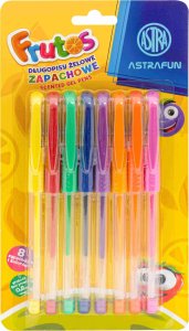 Długopis żelowy zapachowy Frutos 8kol ASTRA 4