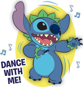 STITCH DUŻA MASKOTKA INTERAKTYWNA ZABAWKA LILO I STICH TAŃCZY I ŚPIEWA 4
