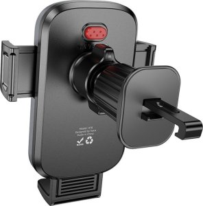 HOCO uchwyt samochodowy do kratki H78 czarno szary 3