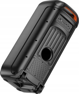 HOCO głośnik bluetooth + 2 x bezprzewodowe mikrofony HA13 Max czarny 3