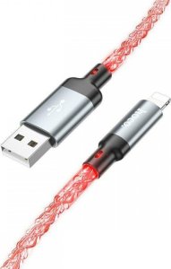 Kabel USB Hoco USB-A - Lightning 1 m Szary 2