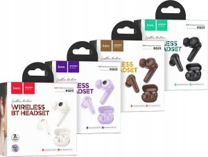 HOCO słuchawki bezprzewodowe bluetooth TWS EQ23 brązowe 2