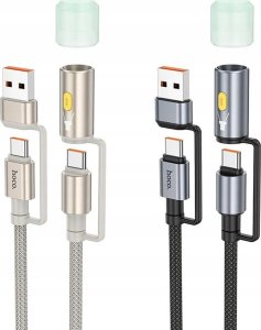 Kabel USB Hoco USB-A - USB-C 1.2 m Czarny 5