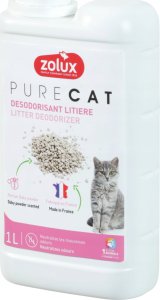 ZOLUX Dezodorant do żwirku PURECAT o zapachu talku 1 L 2
