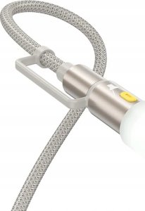 Kabel USB Hoco USB-C - Lightning 1.2 m Szary 2