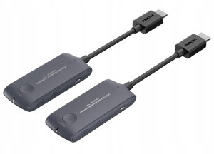 System przekazu sygnału AV PremiumCord PREMIUMCORD HDMI Wireless extender Mini FULL HD 1080p na 20m Szary 2