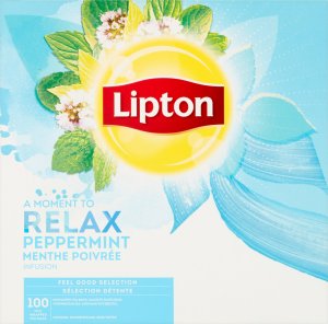 Lipton Herbata ziołowa A Moment To Relax Peppermint 100 kopert 1