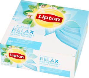 Lipton Herbata ziołowa A Moment To Relax Peppermint 100 kopert 2
