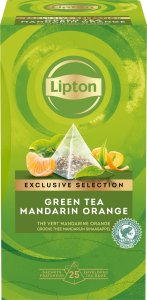 Lipton Herbata Exclusive Selection o smaku mandarynki i pomarańczy, piramidki, 25 kopert 1