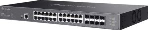 Omada 24-Port 10GBASE-T L2+ Managed Switch mit 8 x 10GE SFP 3