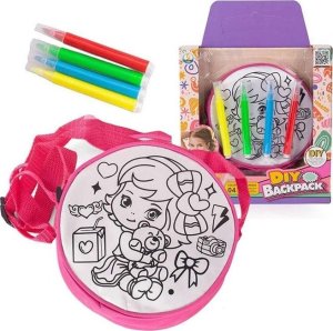 Torebka do pomalowania z pisakami DIY 1