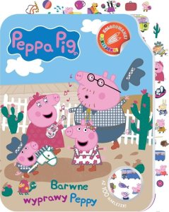 Peppa Pig. Kolorowanki naklejanki cz.2 1