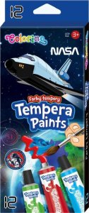 COLORINO SCHOOL - FARBY TEMPERA W TUBIE 12 ML.12 KOL. /NASA/ /12/ 1
