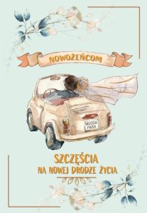Kartka okolicznościowa Ślub 1
