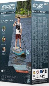 Zestaw Hydro Force Glider Elite 6532G 381x79x15cm 2w1 nadmuchiwany zestaw 16