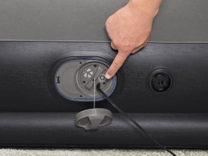 Bestway dmuchany Materac Tritech z wbudowaną pompką USB 152x203cm 671BU 8