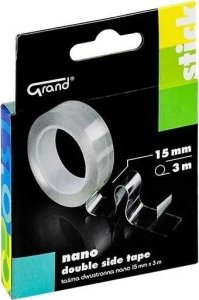 Taśma dwustronna Nano 15mmx3m GRAND 1