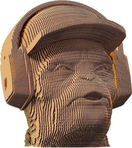 Puzzle 3D kartonowe - Three Wise Monkeys, Hear NE 1