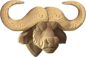 Puzzle ścienne 3D kartonowe - Ścienne Buffalo 1