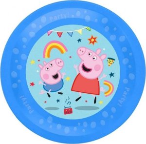 Talerz wielokrotnego użytku Świnka Peppa 21cm 1