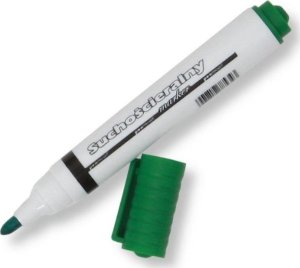 Marker suchościeralny zielony (12szt) 1