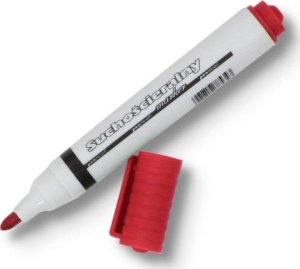 Marker suchościeralny czerwony (12szt) 1