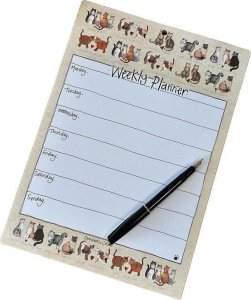 Tygodniowy planer A4/60K WP02 Kocia miłość 1