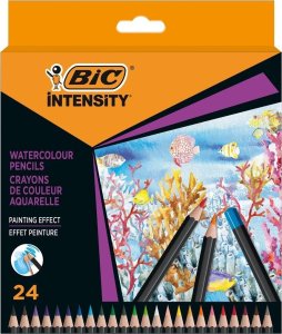 Kredki ołówkowe Intensity Premium 24szt BIC 1