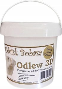 Odcisk Bobasa - Odlew 3D mały 1