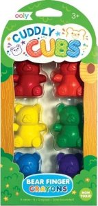 Kredki na palec misie Cuddly Cubs 6szt 1