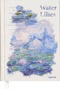 Notatnik A6/96K linie Monet lilie wodne 1