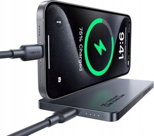 Powerbank z ładowaniem bezprzewodowym USAMS US-CD231 5000mAh 20W PD Fast Charge szary/tarnish 3