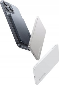Powerbank z ładowaniem bezprzewodowym USAMS US-CD231 5000mAh 20W PD Fast Charge szary/tarnish 6