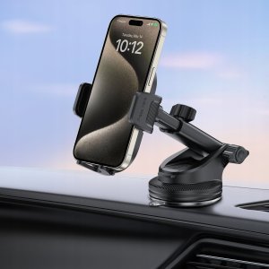 Uchwyt samochodowy na kokpit / szybę / do kratki Tech-Protect V8 Universal Dashboard & Vent Car Mount Black 12