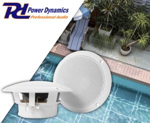 ML Zestaw głośników 2szt Power Dynamics MS40 4 "50W wodoodporny 2