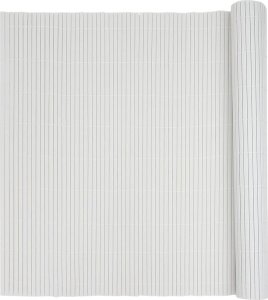 vidaXL vidaXL Ogrodzenie Ogrodowe Dwustronne Białe 1,8x5 m PVC 5